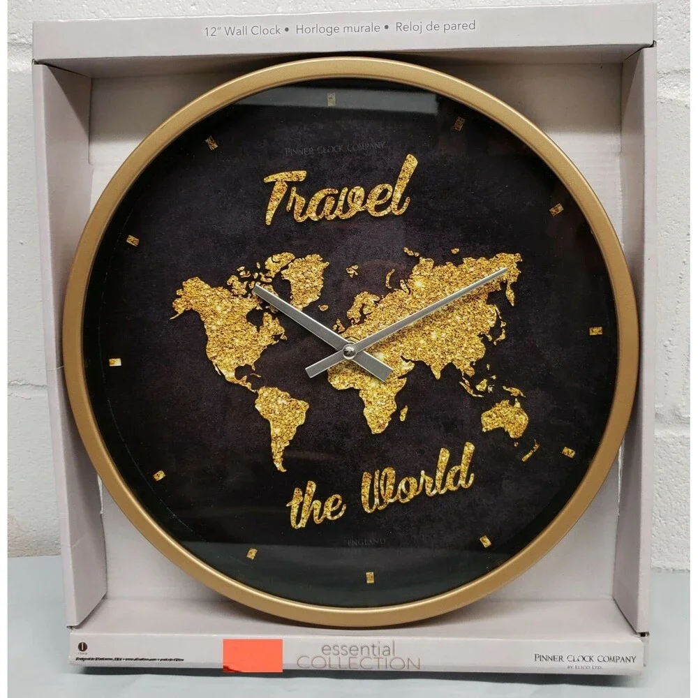 Plastic Kitchen Wall Clock, 12